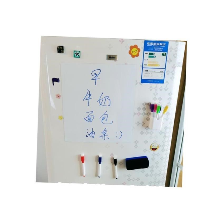 Whiteboard attached to blackboard magnetic writing board白板