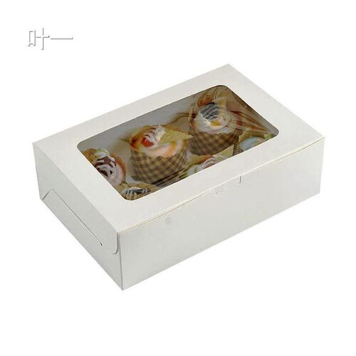 Muffin Cupcake packaging box Cupcake 10 pieces 蛋糕包装盒