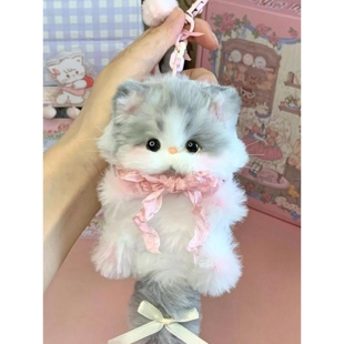 创意扭扭棒小猫咪挂件手工diy材料包可爱挂饰情人节礼物送女朋友