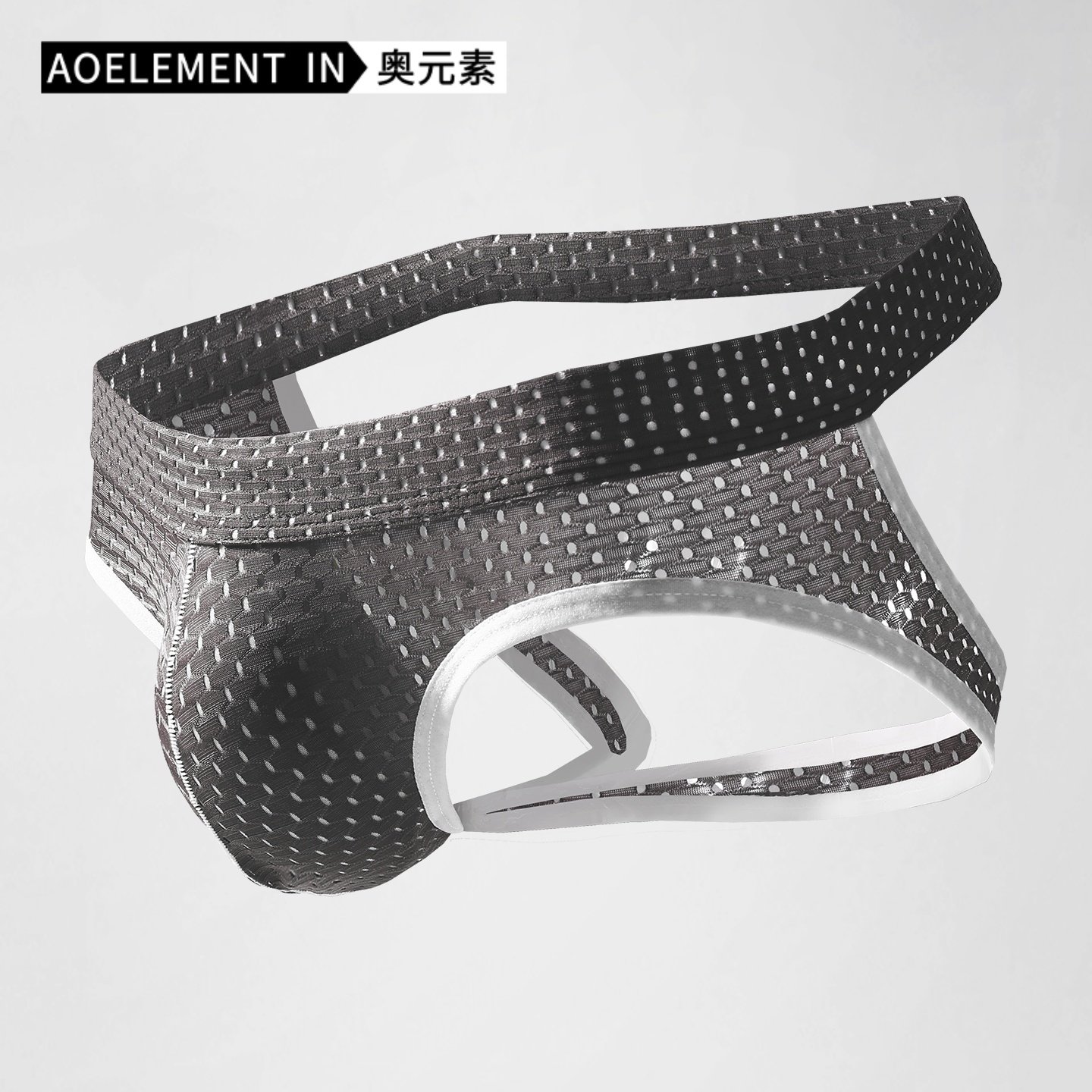 镂空双丁内裤男低腰冰丝T裤弹力紧身性感裤衩舒适丁字裤男生短裤,女士内衣/男士内衣/家居服,男丁字裤,淘宝优惠券,粉丝福利购,淘宝优惠卷