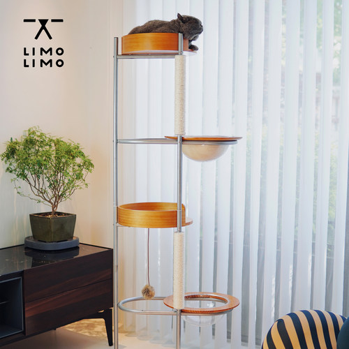 limolimo猫爬架太空舱通天柱加高