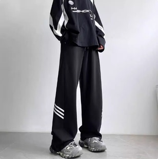 百搭潮流欧美hiphop裤 Tim 男高街阔腿休闲裤 休闲裤 子K53 Peake美式