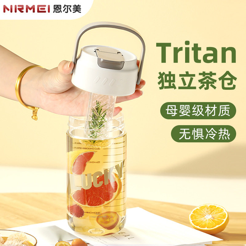 tritan吸管杯大容量水杯女高颜值杯子夏天儿童大人随行塑料杯,餐饮具,吸管杯,淘宝优惠券,粉丝福利购,淘宝优惠卷