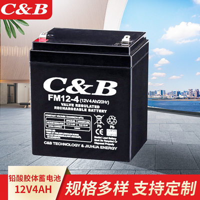 12V4A4.A蓄电池 用于应急灯门控消防备用电源 电梯拉杆音箱电池