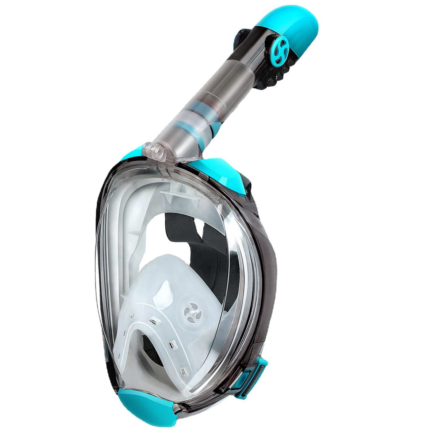 潜水镜浮潜装备潜水面罩全干式呼吸管水下呼吸器防雾面具泳镜