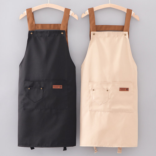 围裙制服呢定制防污工作服
