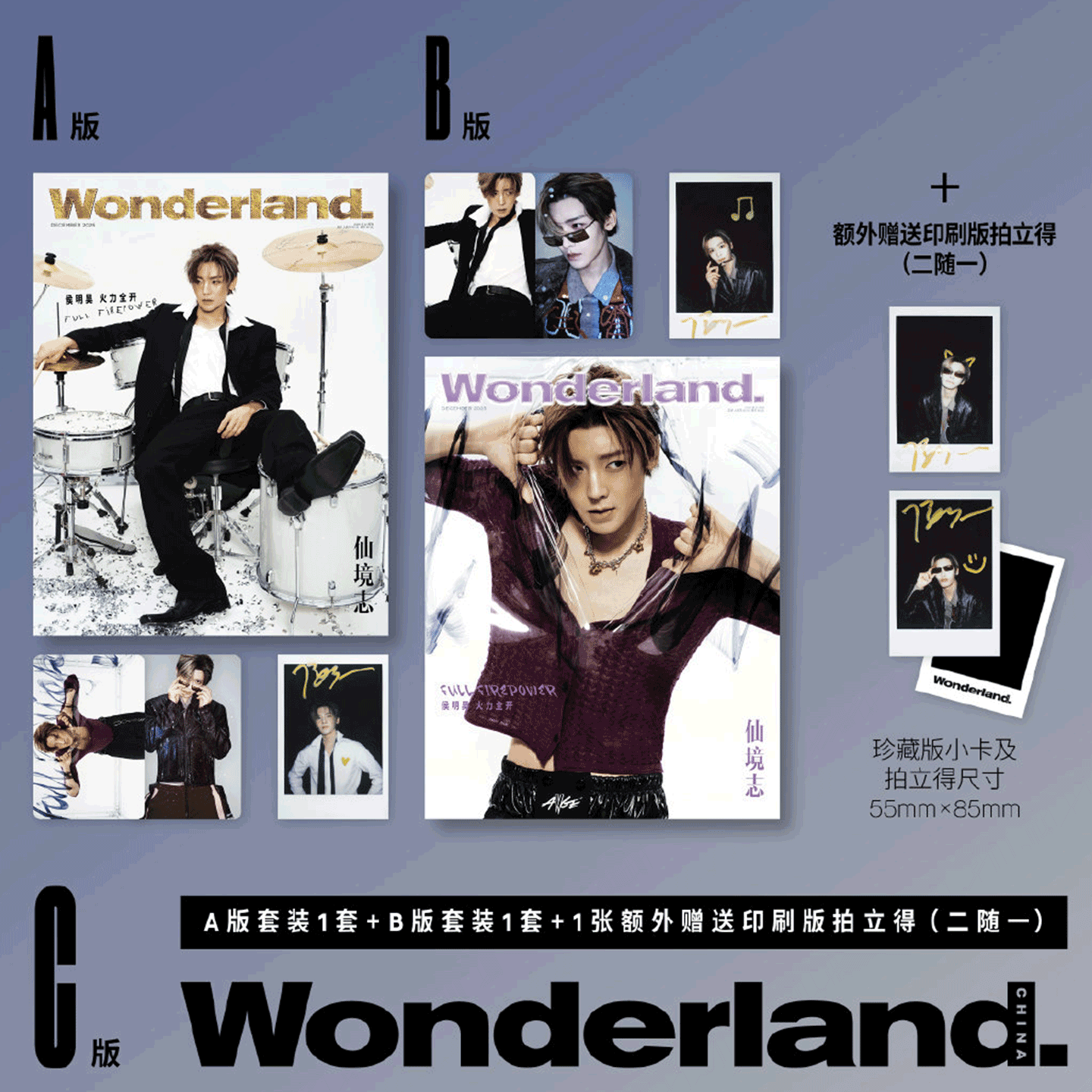 晨刊Wonderland. 新视线杂志 侯明昊官方小卡版/MadeFigaro费加罗 /嘉人NOW 25年秋季刊/博客天下 25年14期 玉茗茶骨