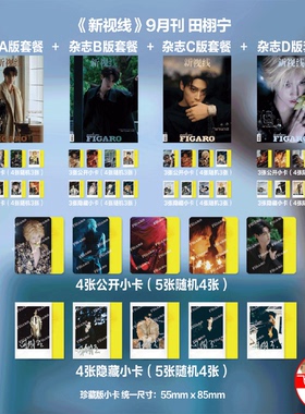 Madame Figaro费加罗杂志新视线 田栩宁 官方ABCDE版套装 / Metal 中文版 田栩宁 九月刊 D版套装 metal 杂志 2025年9月刊 田栩宁/