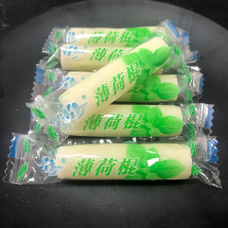 老式薄荷棍清凉糖10斤散称装儿时怀旧薄荷糖丁润喉糖果硬糖500g