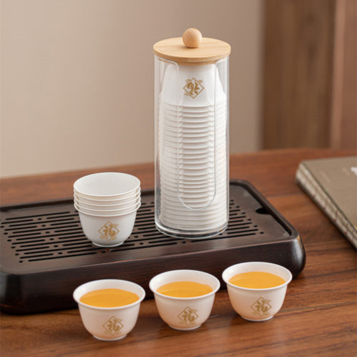 徽颍尚一次性功夫茶杯食品级加厚