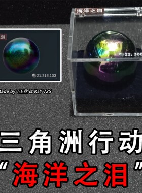 “海洋之泪”304不锈钢冰球-三角洲行动实物周边