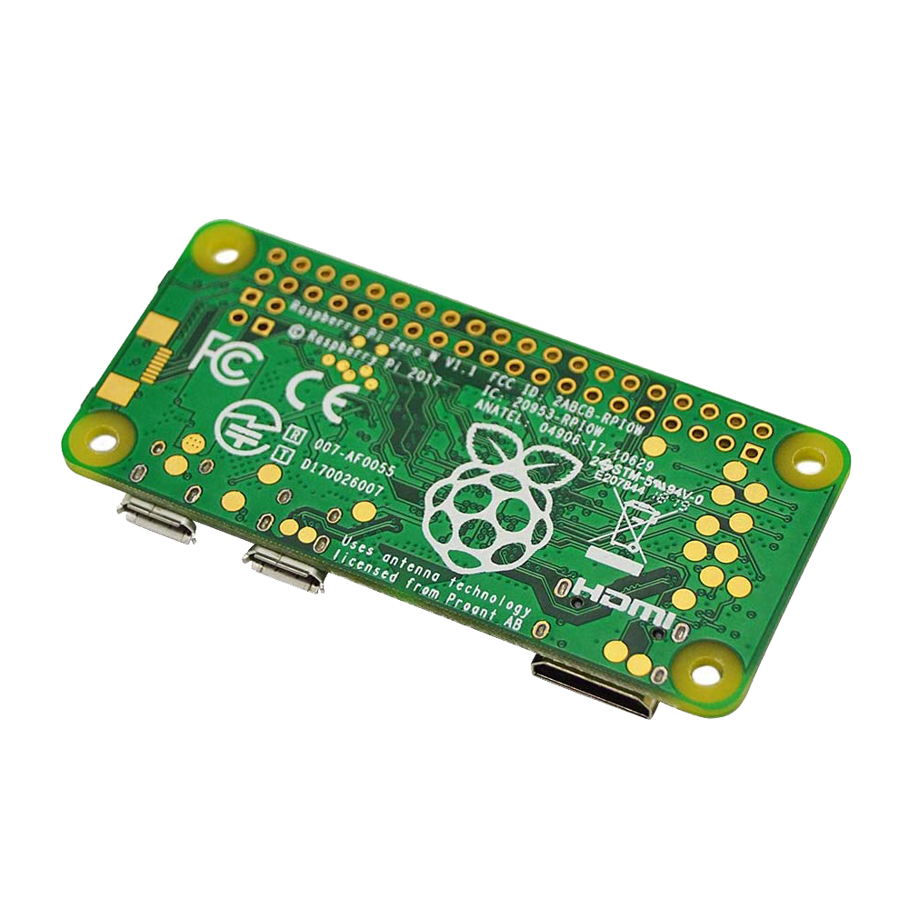 Original Raspberry Pi Zero W Board with Built-in WiFi and Bl