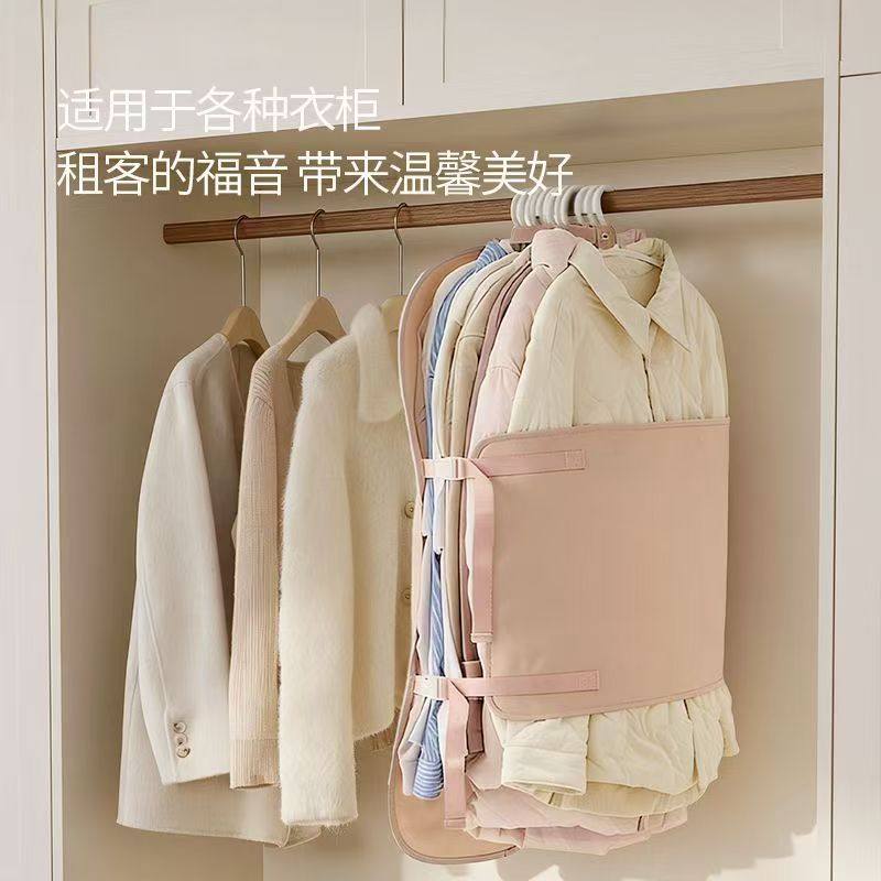 压压板压缩收纳板衣服防尘罩衣柜收纳神器布大容量压缩收纳袋挂式