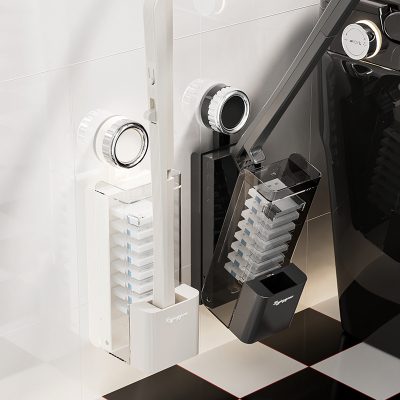 吸盘一次性马桶刷家用无死角2024新款壁挂卫生间马桶专用厕所刷子