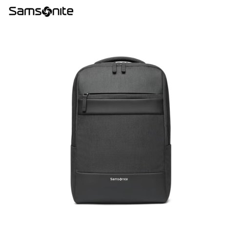 Samsonite/新秀丽双肩包男商务时尚韩范电脑包轻盈TX6*09002 黑色