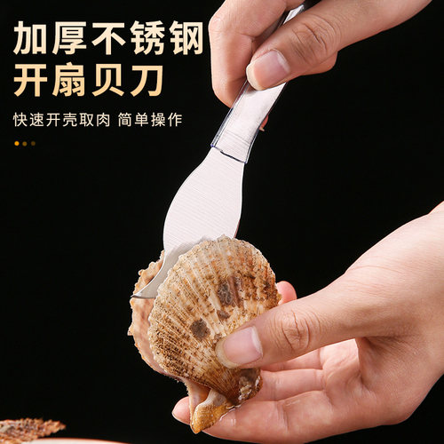 开扇贝割肉丁专用刀具