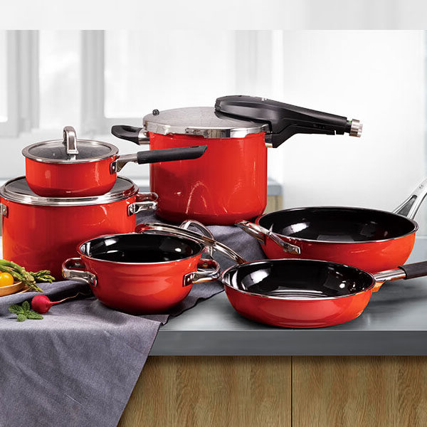 德国原装进口WMF福腾宝锅具套装奈彩米炒锅汤锅煎锅奶锅高压锅碗