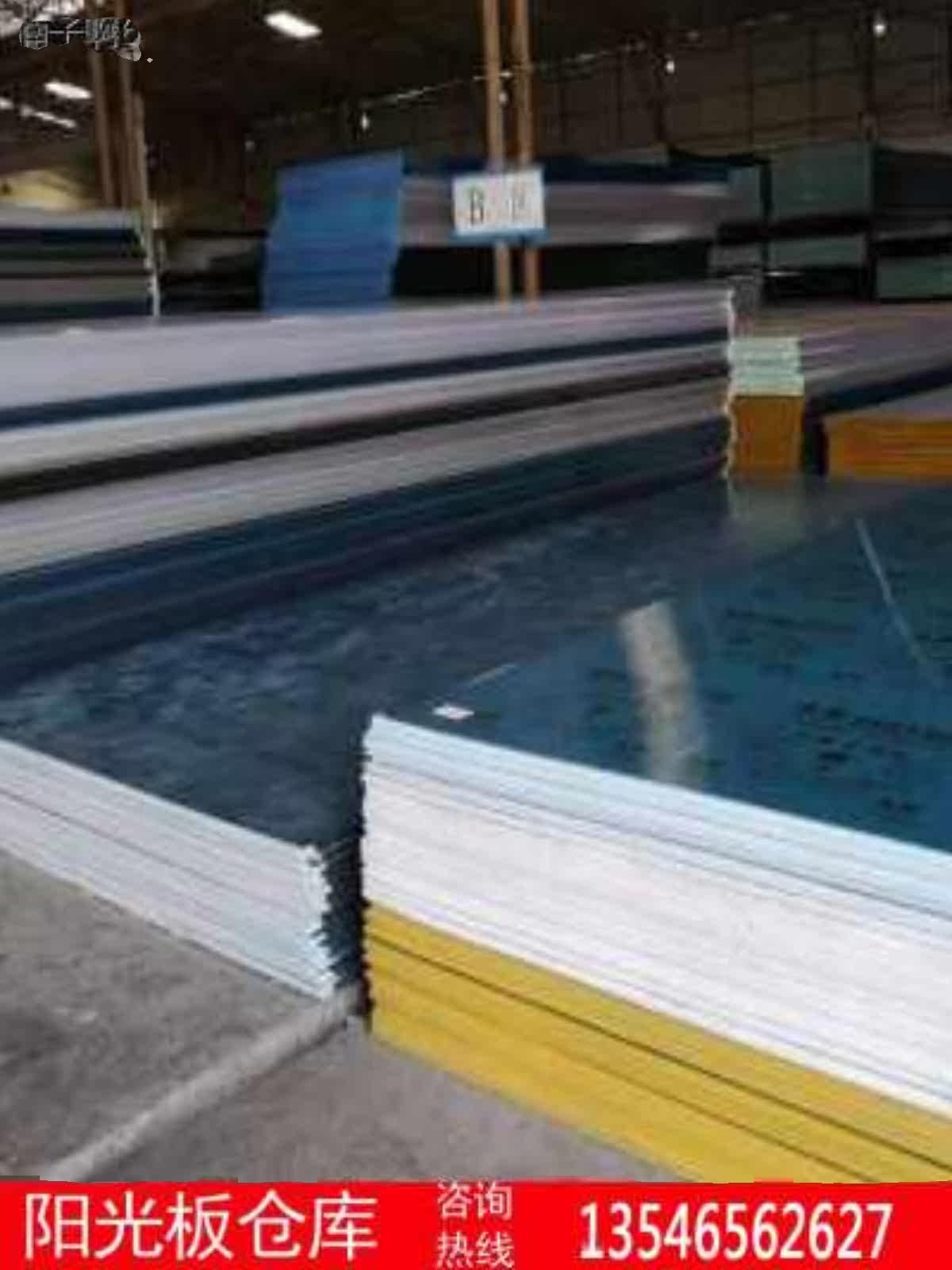 厂促厂销中空pc阳光板透明雨棚耐力板隔热婚庆顶棚双层多层采光i.