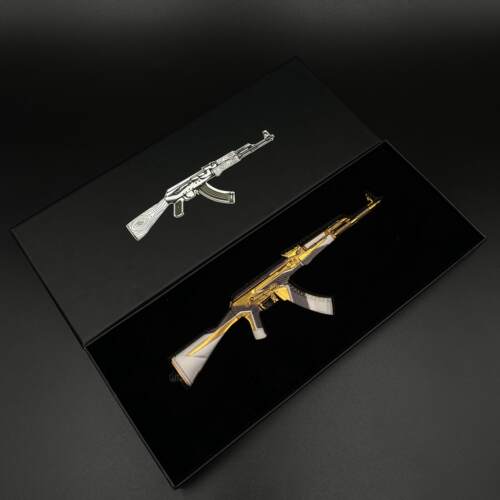 CSGOAK47流金王朝实物模型摆件