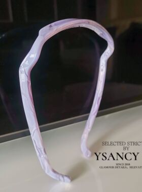 央子Ysancy墨镜发箍  高质真醋酸发箍方形系列气质流舒适修脸发饰