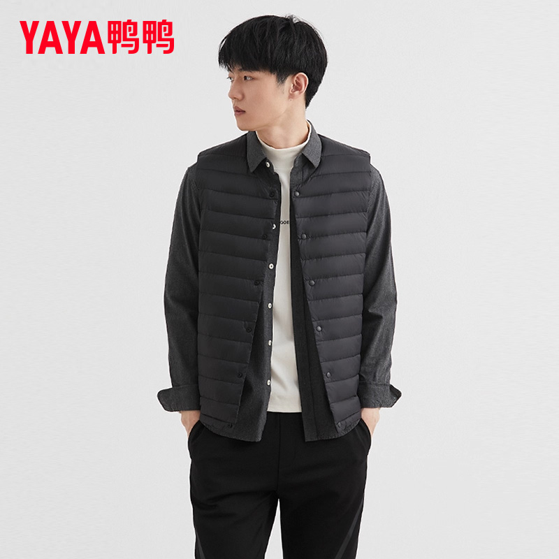 秋冬新款羽绒马甲鸭鸭背心