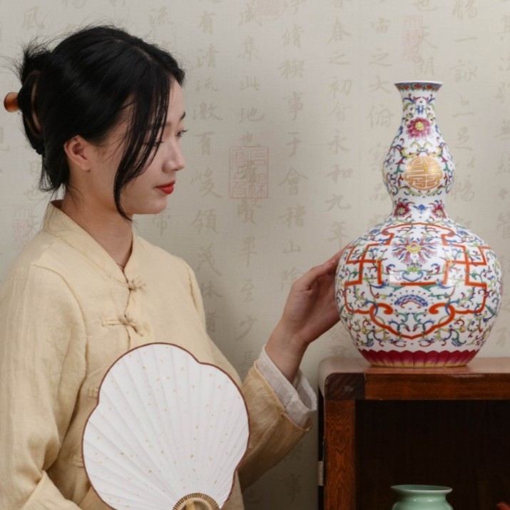 景德镇大师徐杰大作仿清乾隆万