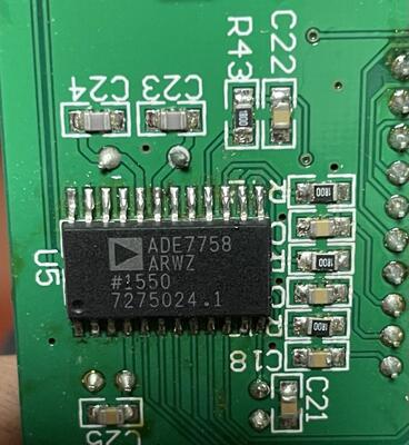 ADE7758ARWZ带板芯片