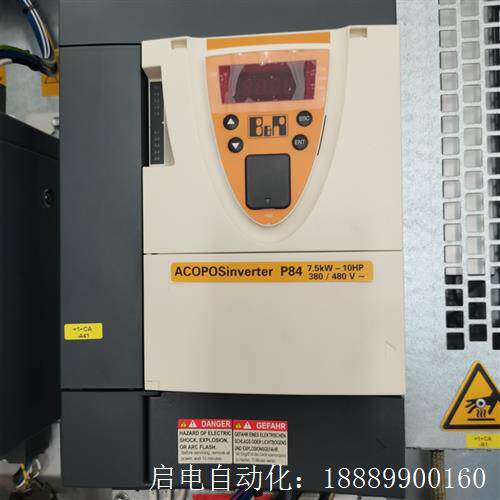 贝加莱变频器7.5kw包p84进口8i84t400