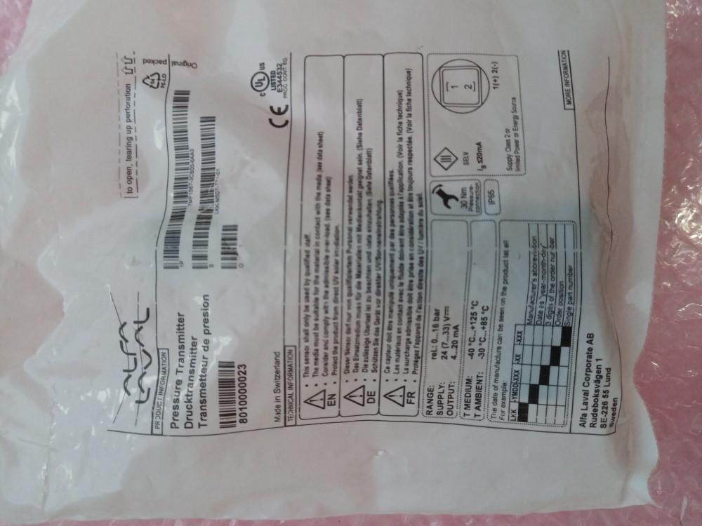 ALFALAVAL压力传感器0-16bar,7MF1567-