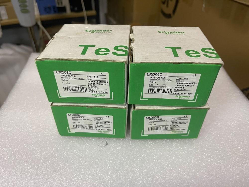 施耐德LRD05C热过载继电器,0.63-1a库存备件,