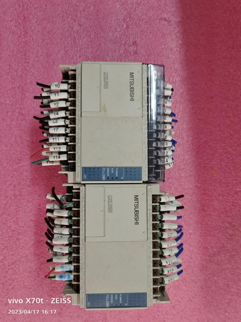 三菱PLCFX1S30MR001功能正常包好外观议价