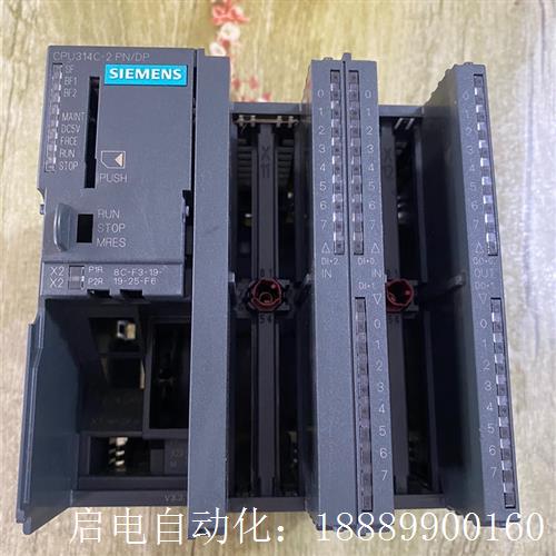 西门子314-6EH04-0AvB0外壳,底部破损,其他的完好