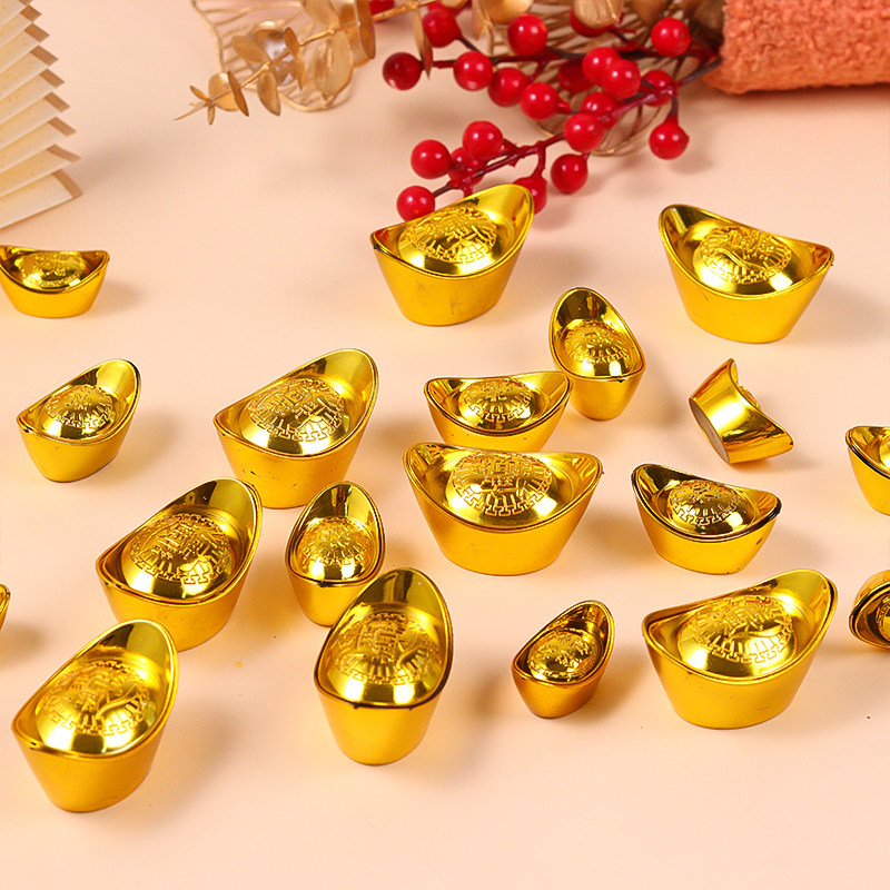 仿真塑料金元宝蛋糕装饰摆件财神装饰烘焙用品招财进宝开业大吉,节庆用品/礼品,节日装扮用品,淘宝优惠券,粉丝福利购,淘宝优惠卷