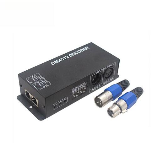 直销3通道DMX512解码器RGB显示屏