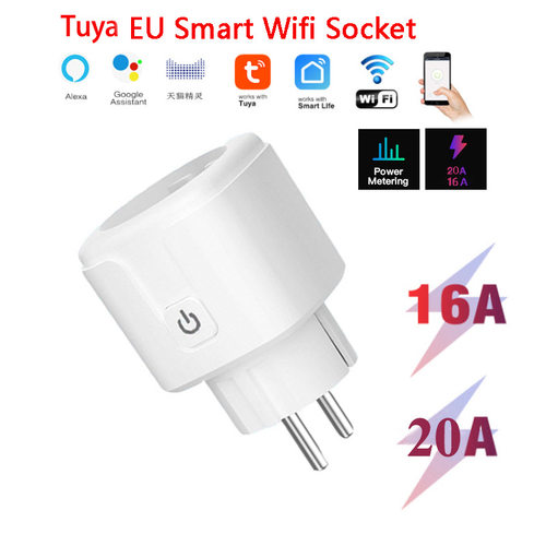 Tuya涂鸦Wifi欧规智能插座带电量