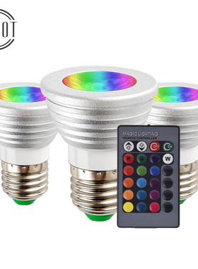 LEDrgb5w遥控灯杯七彩射灯RGBWGU10恒流电源可遥控变光可调光超亮