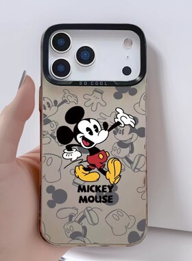 新款米奇适用17Prom手机壳Phe16元气壳15欧美风14跨境1