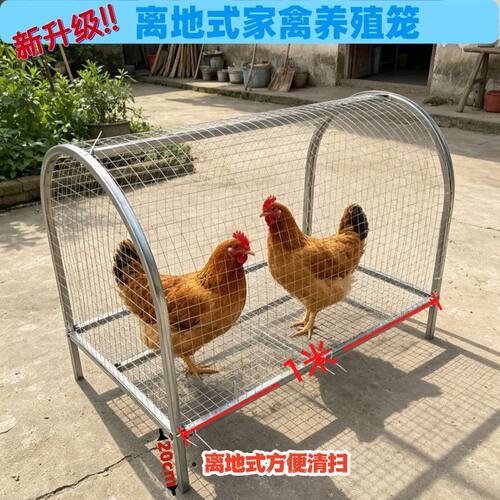 跑道鸡笼隧道式走地鸡笼隧道一整套养鸡兔笼笼子庭院户外农场跑道