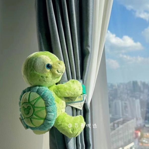 载汽车乐星黛露迪尼奥带公仔玩偶扎束扣米饼挂绑带拉窗帘饼装饰