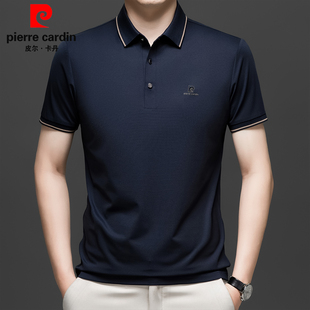 新款 T恤商务休闲时尚 皮尔卡丹夏季 宽松短袖 男 百搭翻领薄款 POLO衫