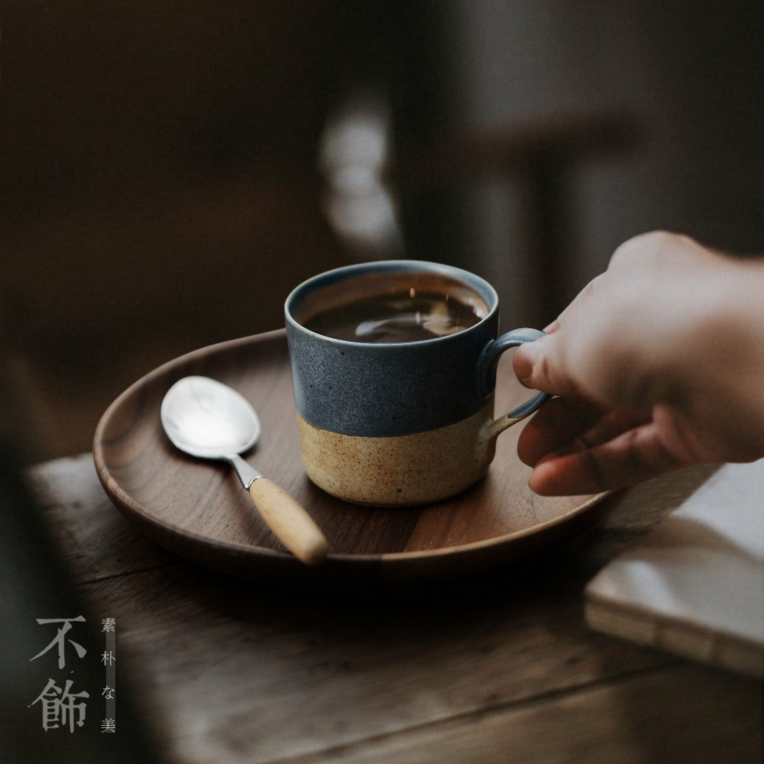 不饰日式手冲浓缩咖啡杯