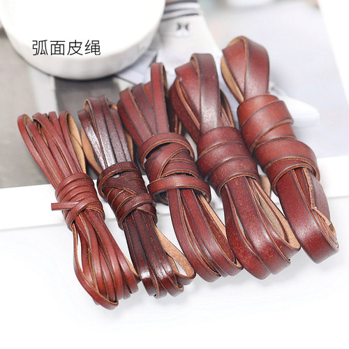 diy手工材料复古弧边咖啡色项链