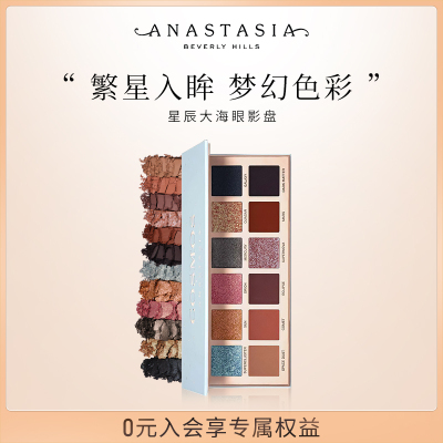 ABH星辰大海眼影盘易上色
