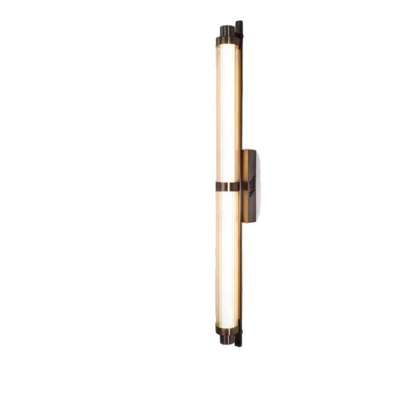极简长条壁灯设计师创意后现代客厅背景墙酒店走廊过道玻璃壁灯