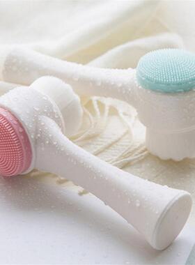 Silicone Face Cleansing Brush Double-Sided Facial Cleanser B