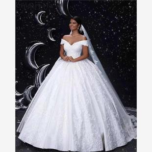 African Bridal Pricess Dress Dresses Wedding 新娘婚纱