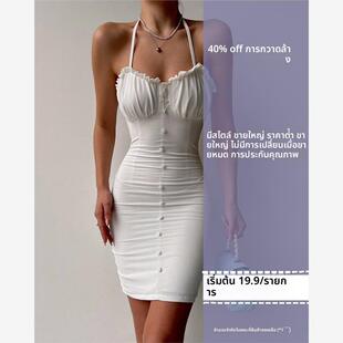 Sexy dress 欧美福利活动气质名媛高端气质蓬蓬长裙连衣裙女