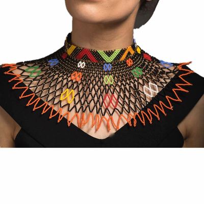 原创波西米亚肩链女项链非洲披肩african necklace women jewelry