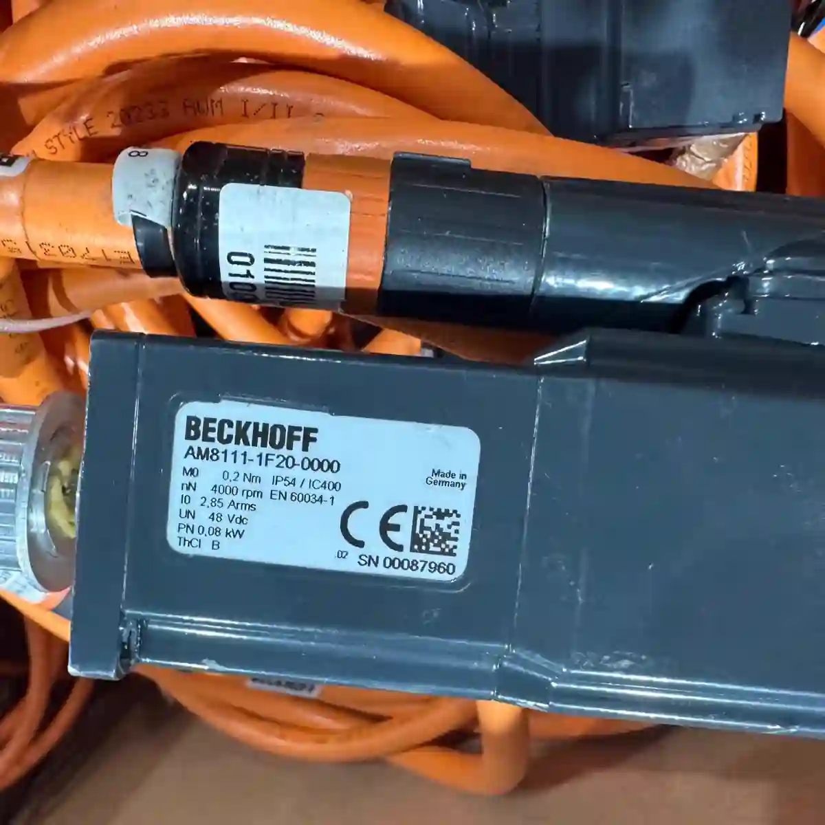 倍福BECKHOFF电机AM8111-1F20-0000议价