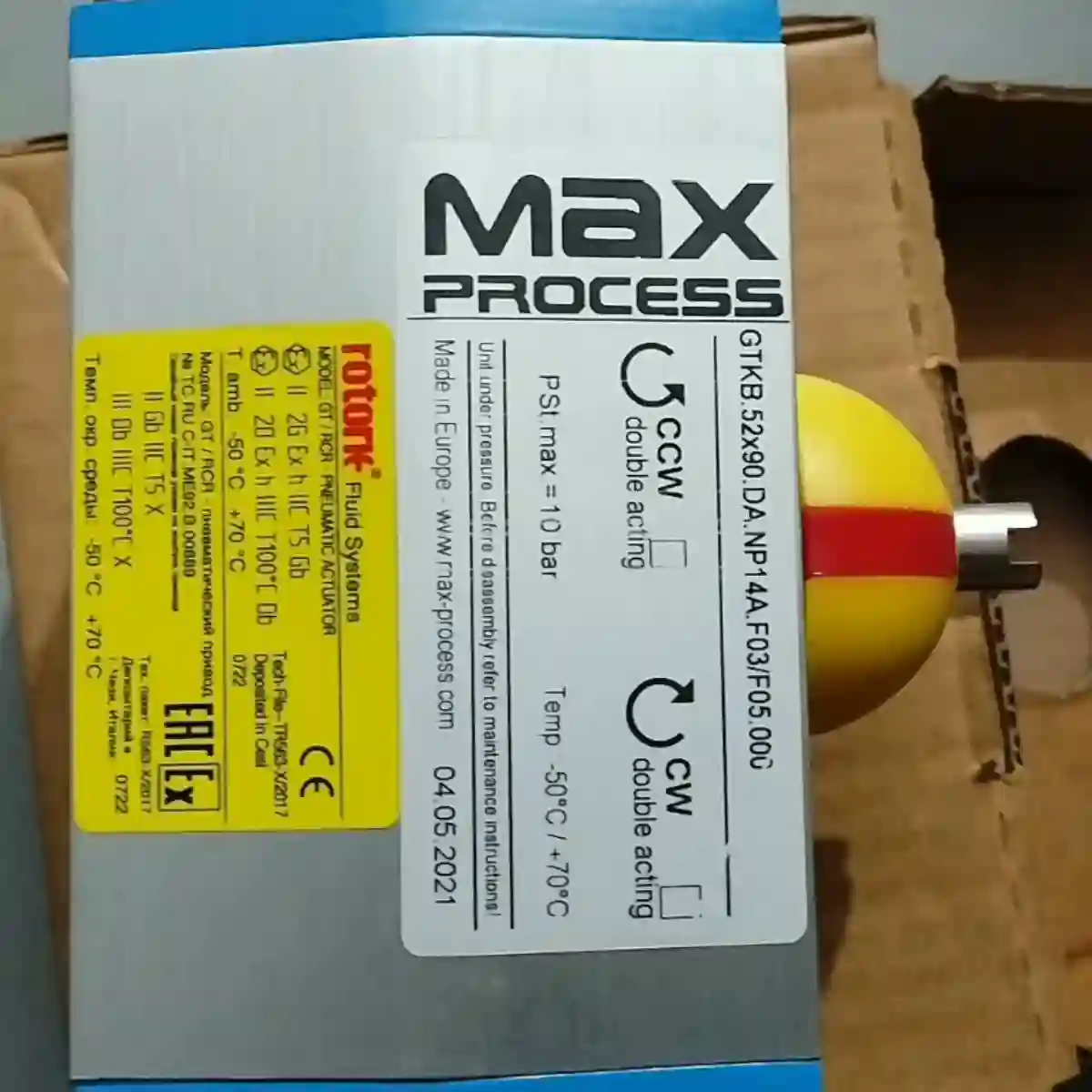 Max 气动执行GTKB.52X90.DA.NP14A.议价